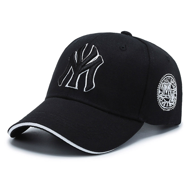 Broderi Gesiicht Kleng Baseballkapp Outdoor Fräizäit Sonneschutz Sport Entenzong Hutt Männer Kotteng Hutt am Fréijoer an Hierscht_voghion.com