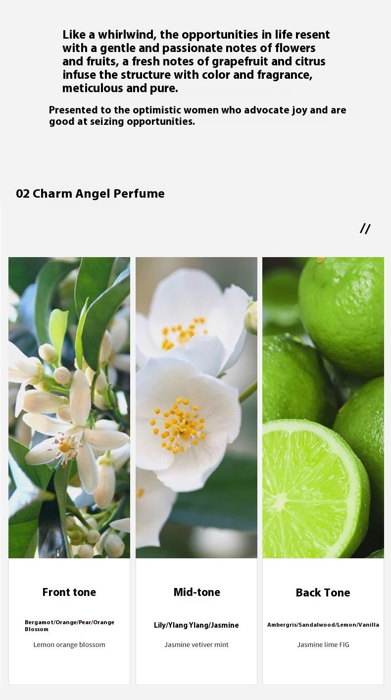2024 New Perfume City Yixiang Brand Heart Language Gift Box Women's Perfume Set Durable Fragrance Popular Vietnam Perfume_voghion.com
