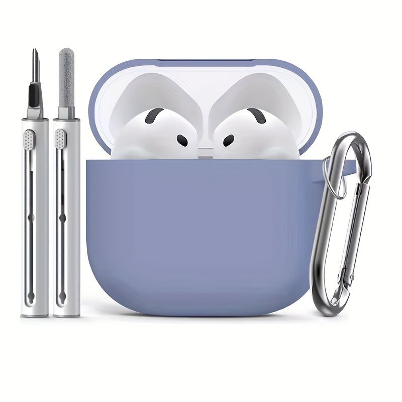 Cleaning Kit For 1SET Wireless Headphones Soft Silicone Protective Case Bluetooth Headset Protective Case Women And Men_voghion.com