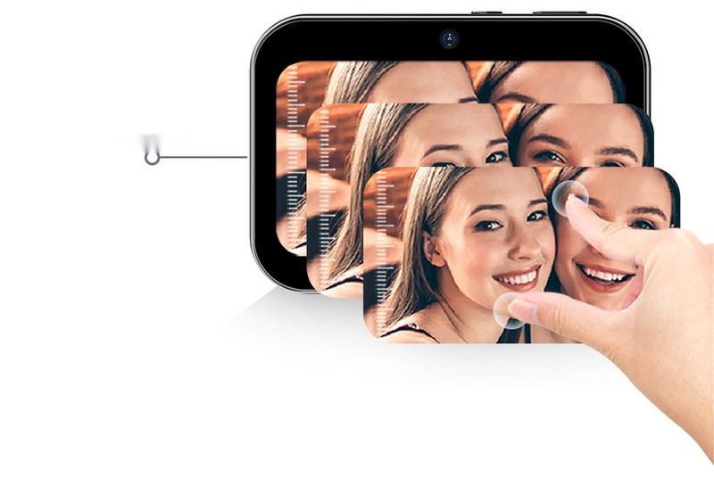 HD 64.0million Pixel CCD Music D6 Digital Camera Full Touch Screen Night Vision Singing_voghion.com