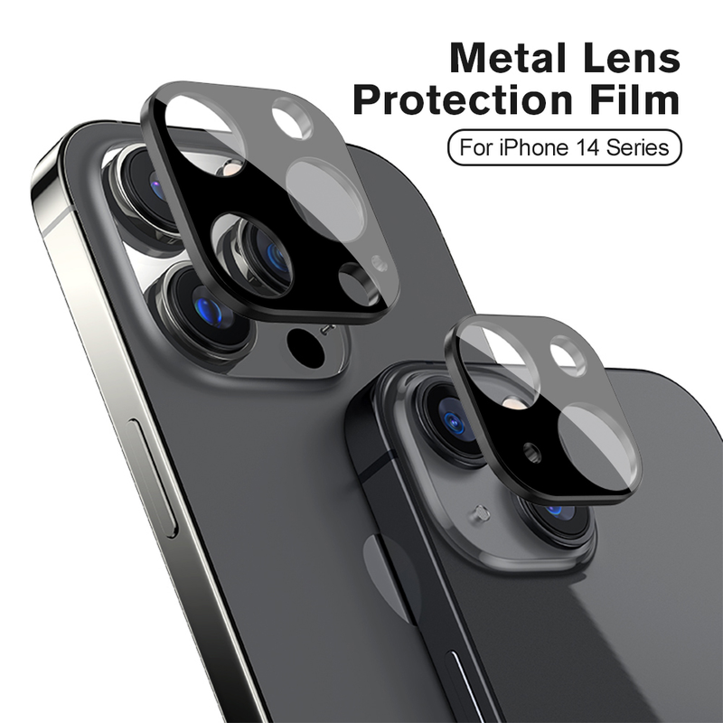 Legierung Objektiv Gehärtetes Glas Für Iphone 14 Pro Max Kamera Screen Protector Für Iphone14 Plus 14pro Hinten Metall Objektiv Volle abdeckung Glas_voghion.com