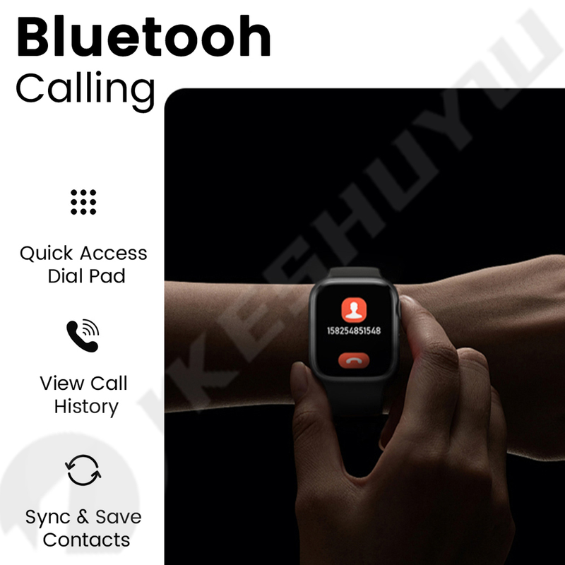 2023 Smart Women Series 2.0 "Bildschirm Bluetooth Anruf Herzfrequenz Blutdruck Männer Smartwatch für Apple IWO Watch 8_voghion.com