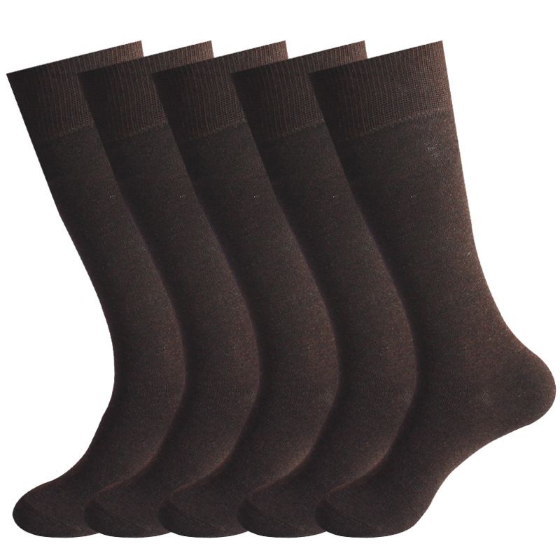 Calze autunnali e invernali da donna, calzini lunghi fino al ginocchio, caldi e casual, da donna, calzini da studente_voghion.com