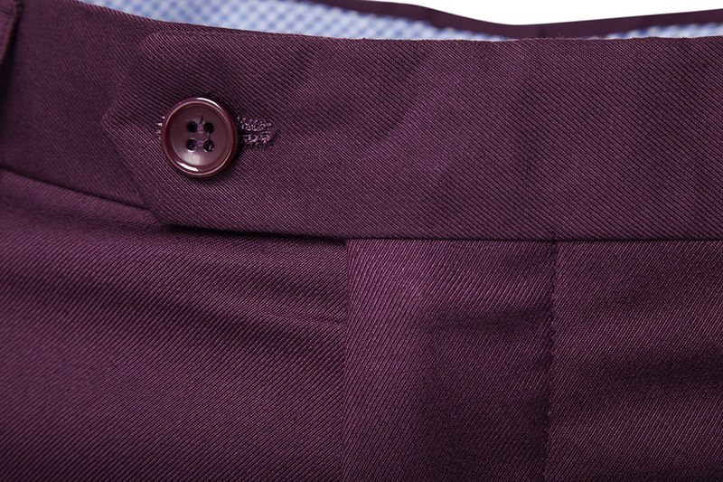 Business casual suit three-piece groomsman wedding one-button suit S-6XL_voghion.com