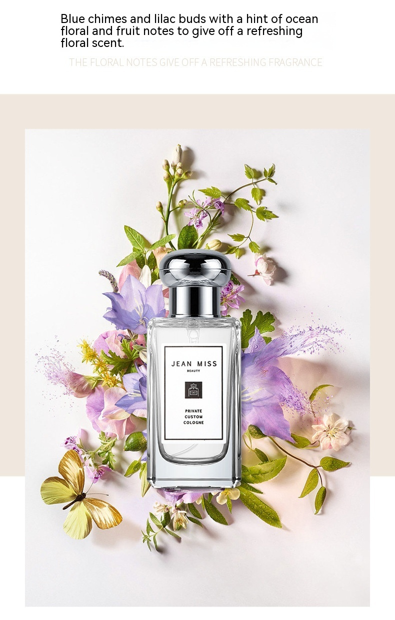 Blue Campanula Sage Apă de toaletă proaspătă și durabilă Parfum de floră și fructe Malone Cutie cadou de parfum pentru femei_voghion.com