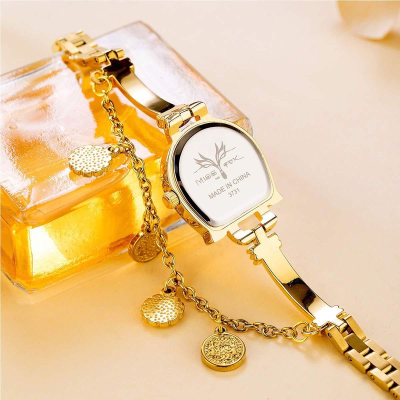 Niche High End U Shaped Horseshoe Shaped Simple Elegant And Exquisite Ladies' Quartz Watch_voghion.com