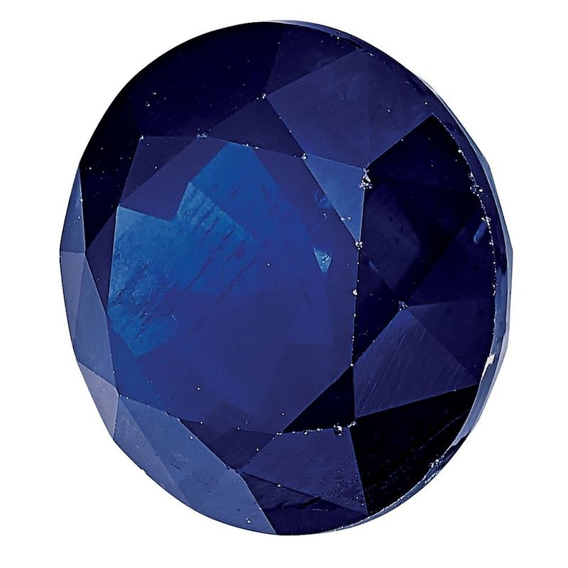 Blue Sapphire A Quality 5.5mm Round_voghion.com