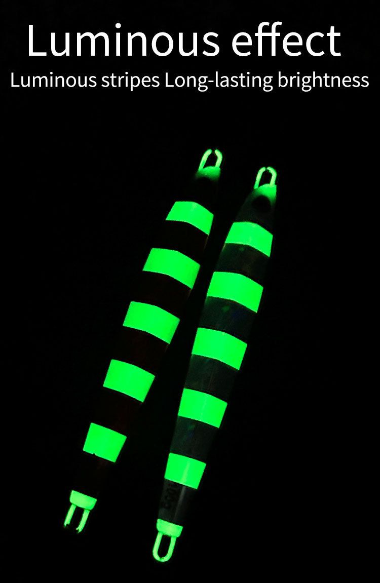 New Quick-Sinking Lure 100g 130g Sea Cod Jig Lead Fish Boat Fishing Fast Sinking Luminous JIG_voghion.com