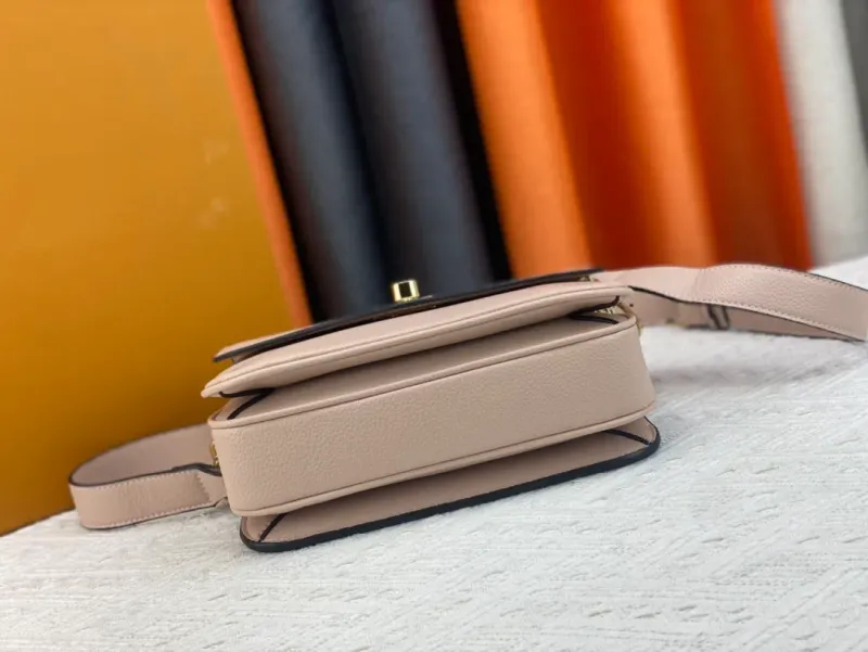 Borsa a mano da donna di alta qualità in morbida pelle pieno fiore con tracolla staccabile, borsa a tracolla singola M22952_voghion.com