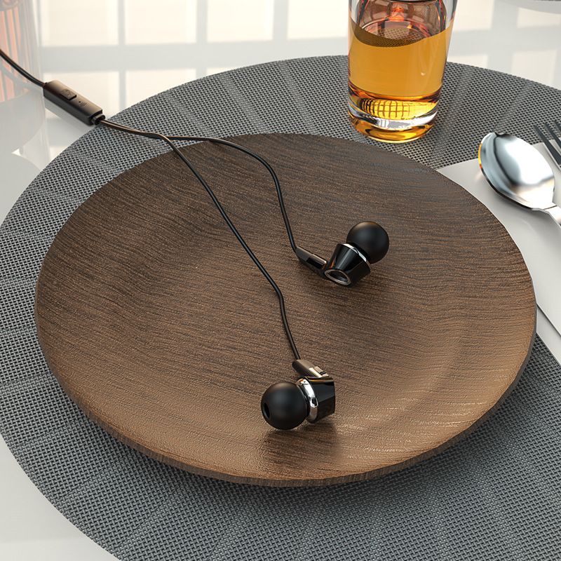 Music Festival BM47 earphones with microphone for mobile phones, universal in ear remote control earphones, subwoofer earplugs_voghion.com