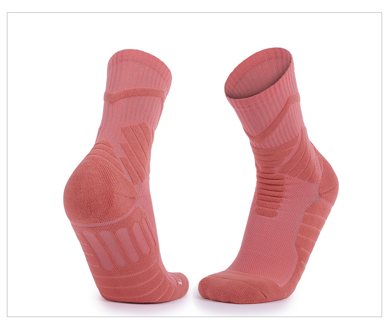Elite Blue Ball Socks Practical Men's Socks Thickened Ball Socks Non Slip Professional Sports Socks Durable Mid Length Socks Lycra Towel Socks_voghion.com