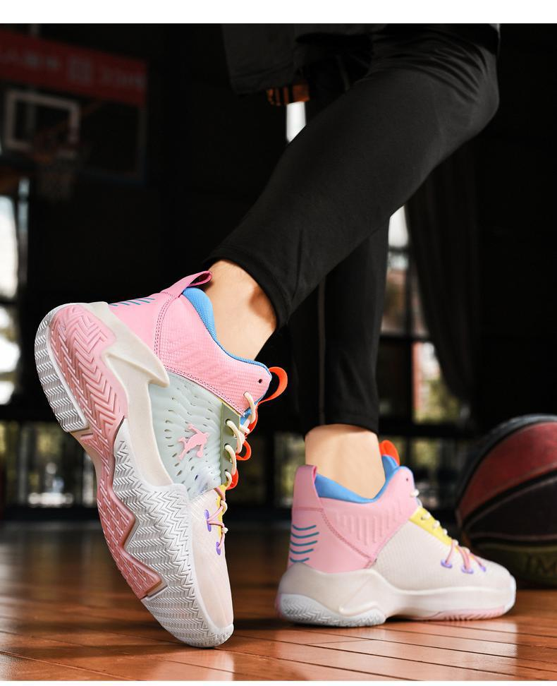 Fujian Produttore Scarpe da uomo Scarpe da basket alla moda Autunno Nuovi uomini S Scarpe da ginnastica alte Scarpe da ginnastica traspiranti in rete Studio di scarpe_voghion.com