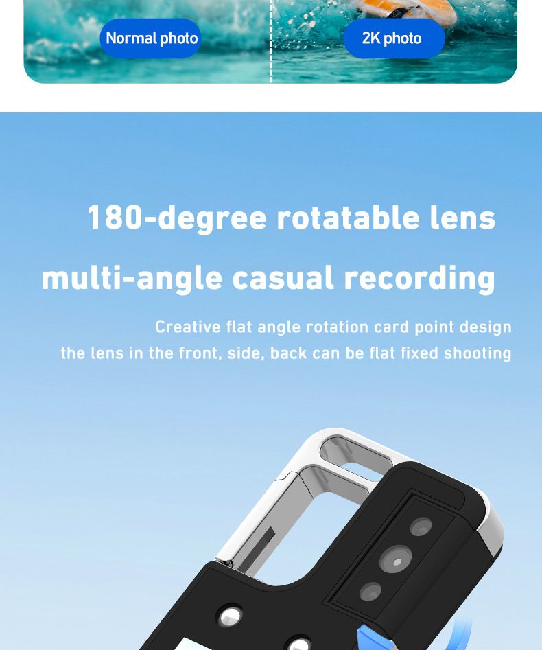 New Outdoor Lighting, Sports Fishing Camera, Motorcycle Riding Recorder, 2K HD Helmet_voghion.com