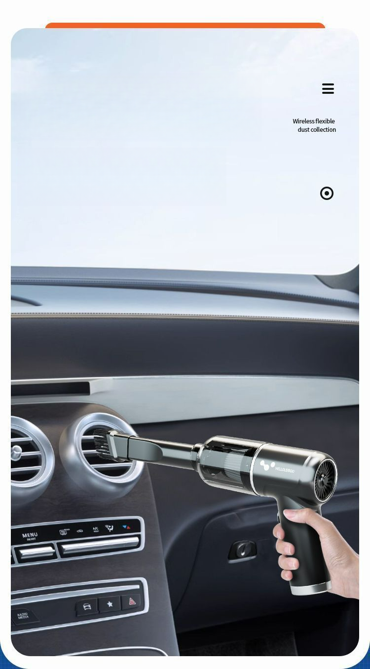 Laiben Dust Blower Wireless Charging Home Car Vacuum Cleaner Powerful High Power Suction Blowing_voghion.com