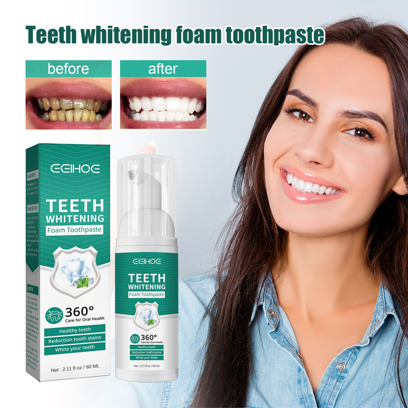 2024 Mousse Deep Cleansing Tooth Dirt Gingival Fresh Breath Oral Care Toothpaste_voghion.com