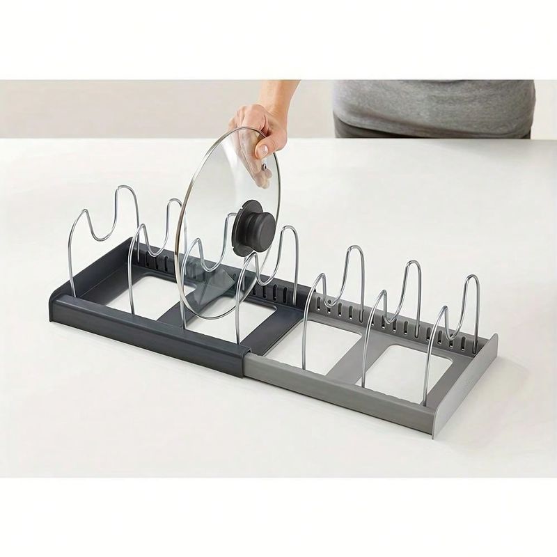 Organizador de Cozinha Extensível - Armazenamento de Panelas e Tábuas de Corte
Aço Inoxidável | Design Compacto | Compatível com Armários Europeus | Armazenamento Multifuncional_voghion.com