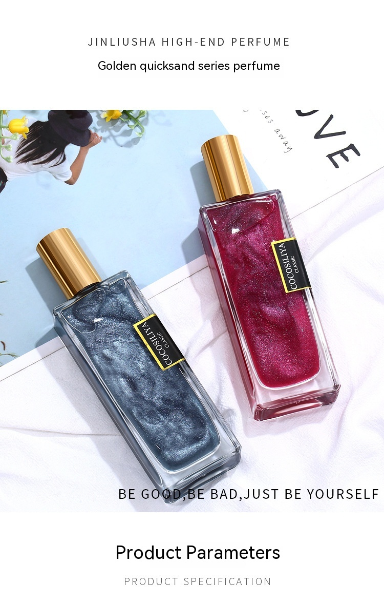 Nuovo profumo da donna 2023 COCOSILIYA Gold Quicksand Profumo da donna Regalo fresco e durevole_voghion.com