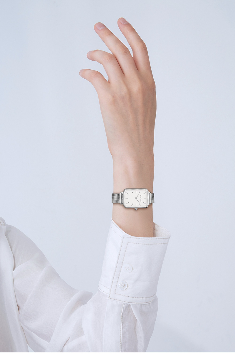 Mișcare japoneză placă de lux ceas de damă minimalist impermeabil business dw small square_voghion.com