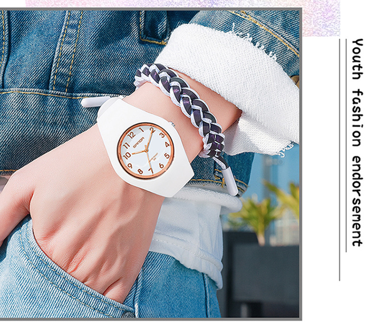 Orologio analogico digitale alla moda per uomo e donna - Orologio sportivo impermeabile con display LED, cinturino in silicone leggero, design alla moda_voghion.com