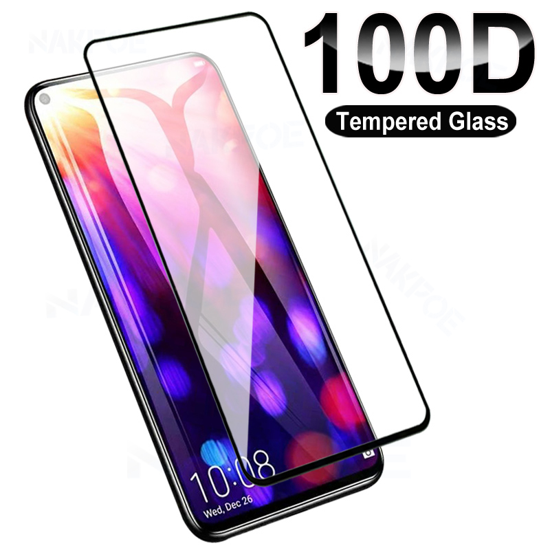 100D Tempered Glass For Huawei Honor 30 20 Lite View 20 V30 20i 30i Screen Protector honor X6 X7 X8 X9 X10 X20 SE X30 Glass Film_voghion.com