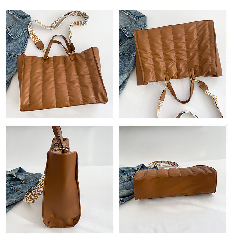 Internet Famous Large Capacity Tote Women's New Trendy Versatile Shoulder Bag, Commuting And Work Handbag_voghion.com