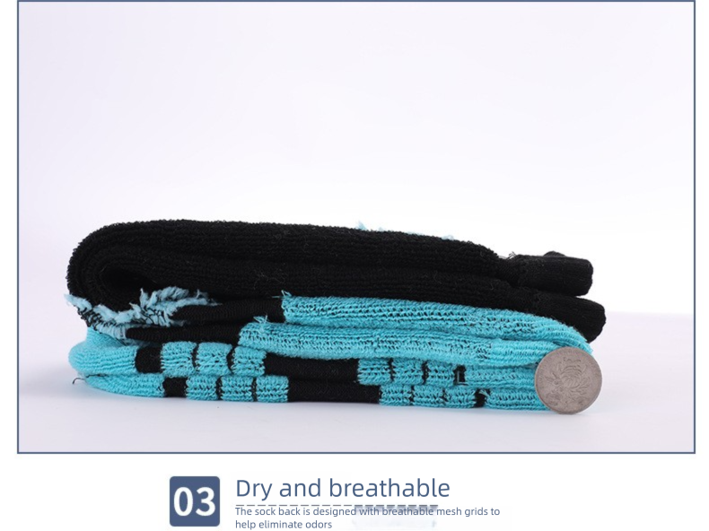 Dikke warme skisokken voor mannen en vrouwen, wintersportsokken met handdoek, hoge sokken voor bergbeklimmen_voghion.com