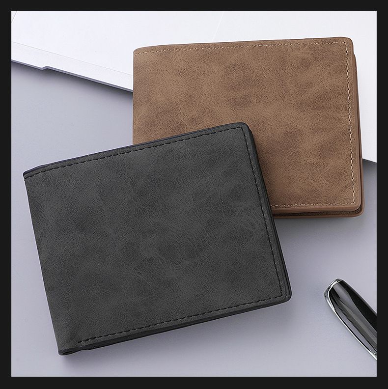 2023 New Wallet Men's Genuine Men's Short Zipper Simple Soft Leather Lightweight Wallet Vintage Wallet for Students_voghion.com