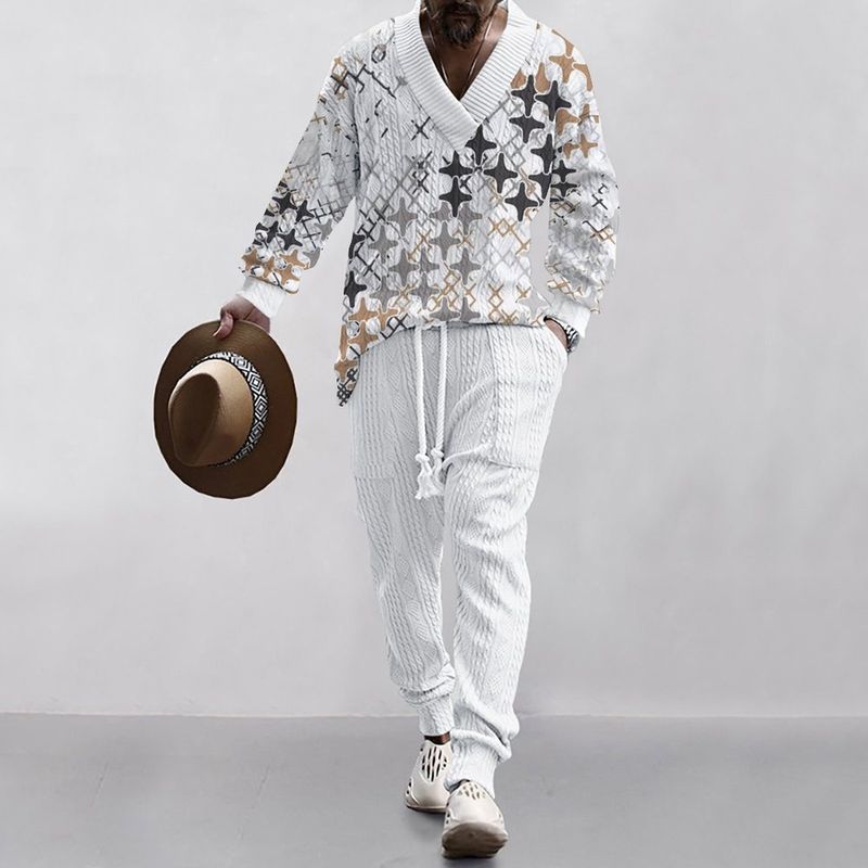 Pantaloni larghi da uomo 2024, nuovi, stampati in digitale 3D, a maniche lunghe, in taglia europea_voghion.com