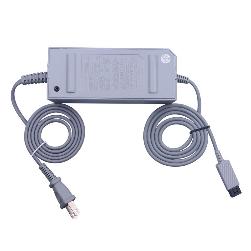 AC 100-240V Home Wall Power Supply Charger Adapter for Nintendo Wii Gamepad Controller Joystick US/EU Plug Replacement_voghion.com