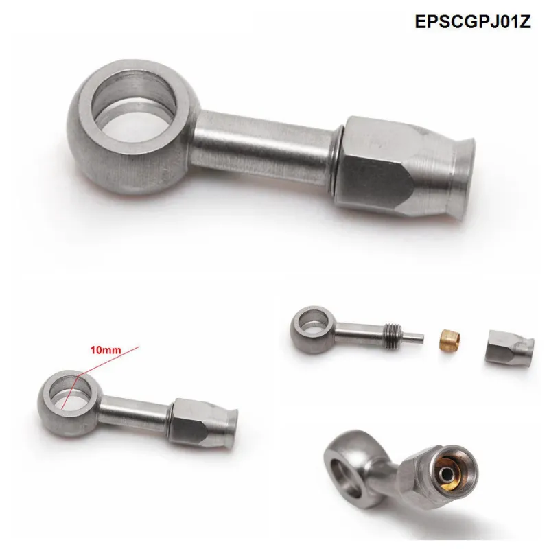 1PC Aço Inoxidável AN3 para AN -3 Extremidades de Mangueira Giratória de Freio Reto Encaixe de Carro EPSCGPJ_voghion.com