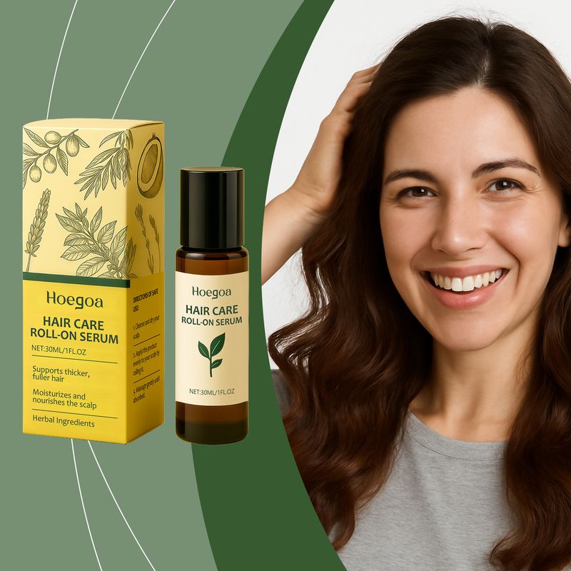 Hoegoa Moisturizing Roll-On Sanfte, nährende, feuchtigkeitsspendende, glatte Essenz zur täglichen Haarpflege_voghion.com