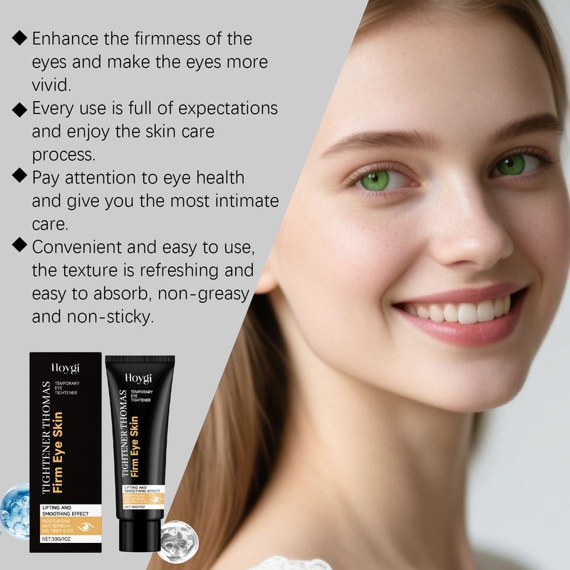 HOYGI Creme, feuchtigkeitsspendend und feuchtigkeitsspendend, zarte Textur, tägliche nährende, sanfte Pflege für die Haut im Augenbereich_voghion.com