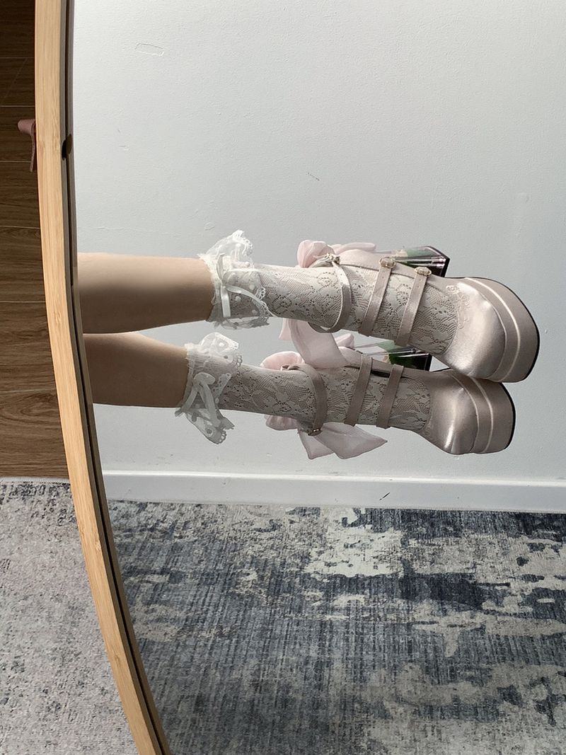 Round-Toe Chunky Heel Pumps Height-Boosting Low-Cut Pumps Stylish And Versatile_voghion.com