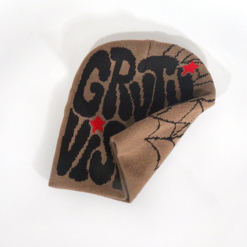 Cappelli da uomo cappelli lavorati a maglia cappelli nuovi stili alla moda lettere inglesi cappelli da uomo e da donna multicolori_voghion.com