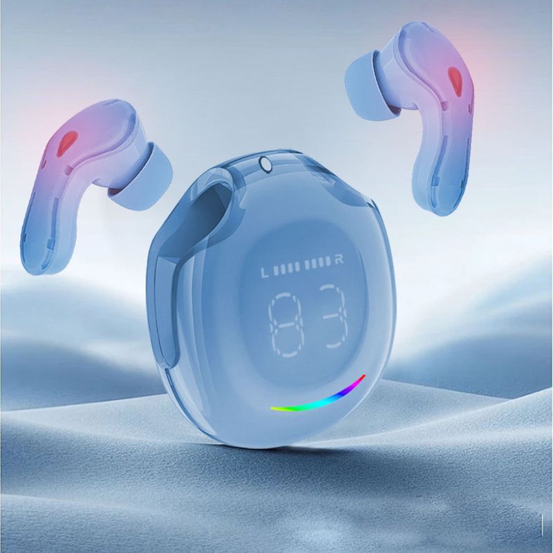 Visokokvalitetne bežične Bluetooth slušalice s ultra dugim vijekom trajanja baterije, prozirnim digitalnim zaslonom za poslovni telefon_voghion.com