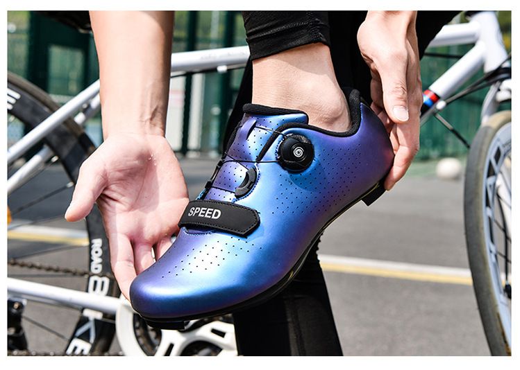 Pantofi sport pentru ciclism, pantofi de ciclism pentru bărbați și femei, pantofi de ciclism de munte, pantofi de ciclism de putere în aer liber, noi, cu blocare, pantofi de ciclism_voghion.com