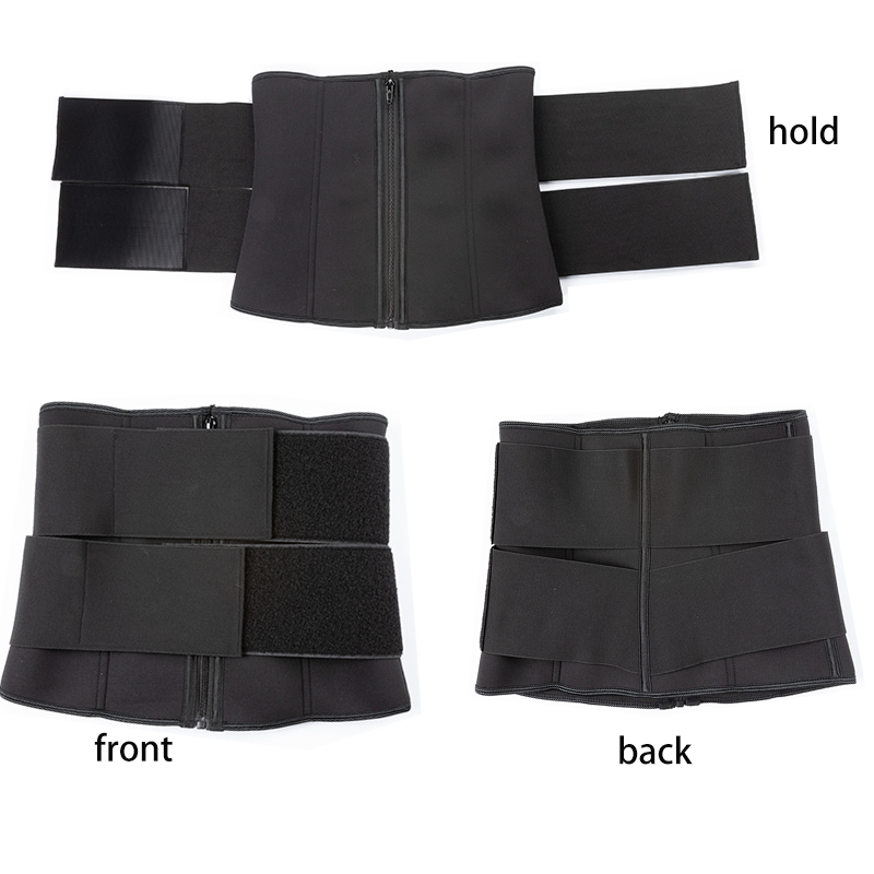 Bel Eğitmen Erkekler Korseler Fiess Giyotin Kemer Zayıflama Vücut Şekillendirici Kilo Kaybı için Sauna Ter Kuşak Egzersiz F_voghion.com