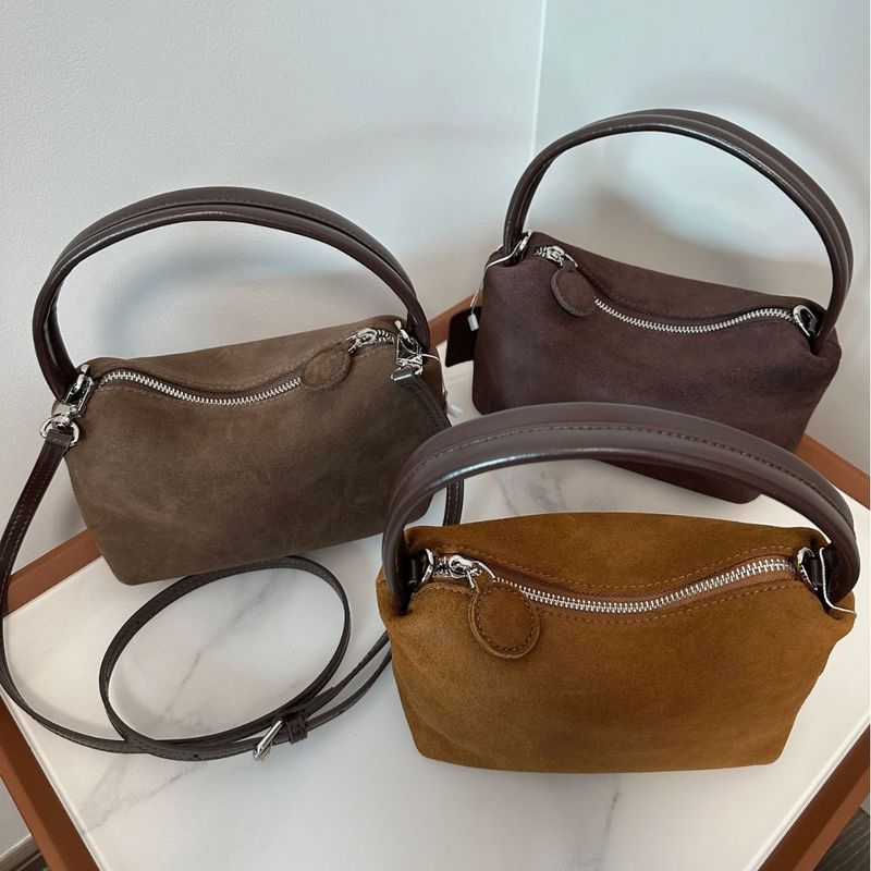 Borsa a tracolla piccola quadrata da donna, stile di alta qualità, in pelle opaca, nuova per autunno e inverno_voghion.com