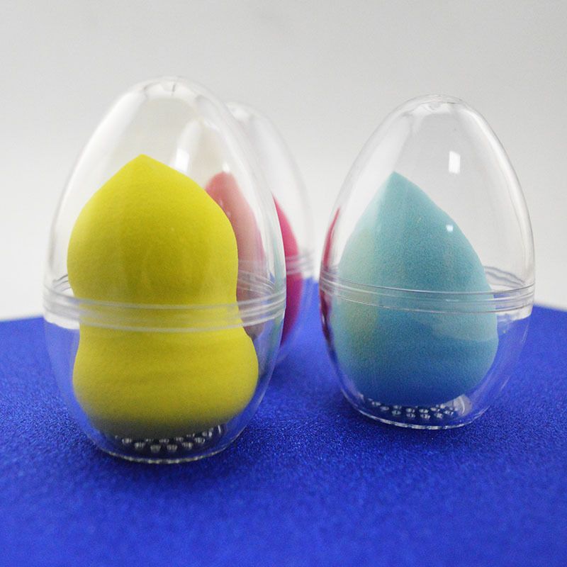 Scatola portaoggetti per trucco trasparente, colore: bianco, versione portatile da viaggio_voghion.com