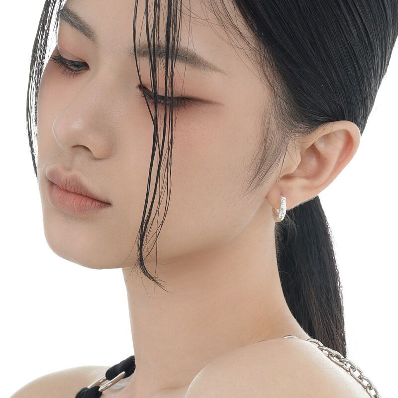 Sir Gold VENUS Color Liquid Lava Earrings for Womn Girl Gift Simplicity Txtur Punk Jwlry Dropshipping_voghion.com