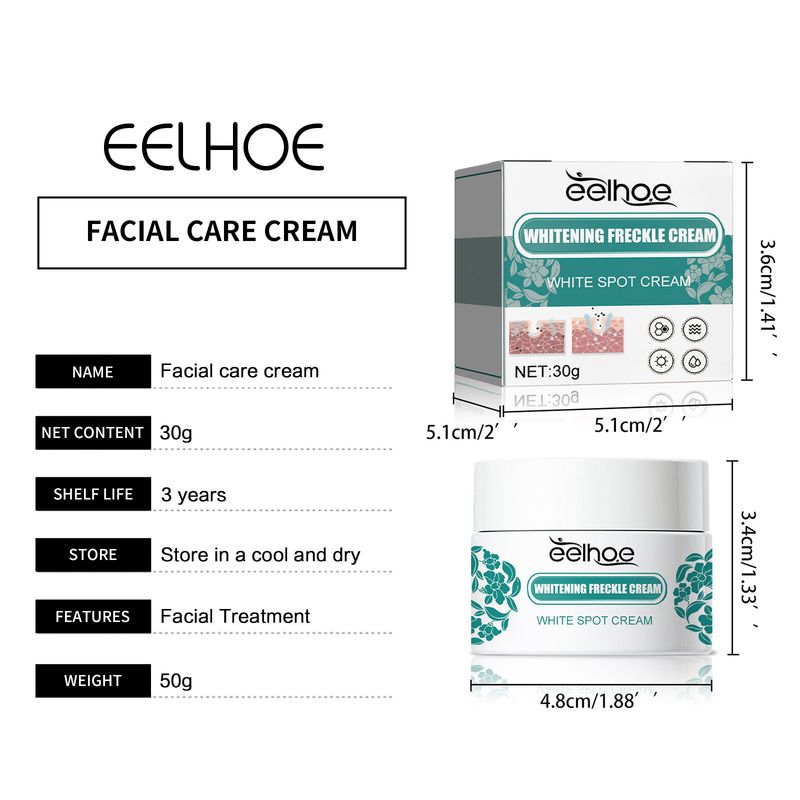 Nicotinamide Sproeten Crème Hydraterende Gezichtsverlichting Herstellende Huidverzorging Melasma Verwijderaar Pigmentatie Verwijdering Crème 30g_voghion.com