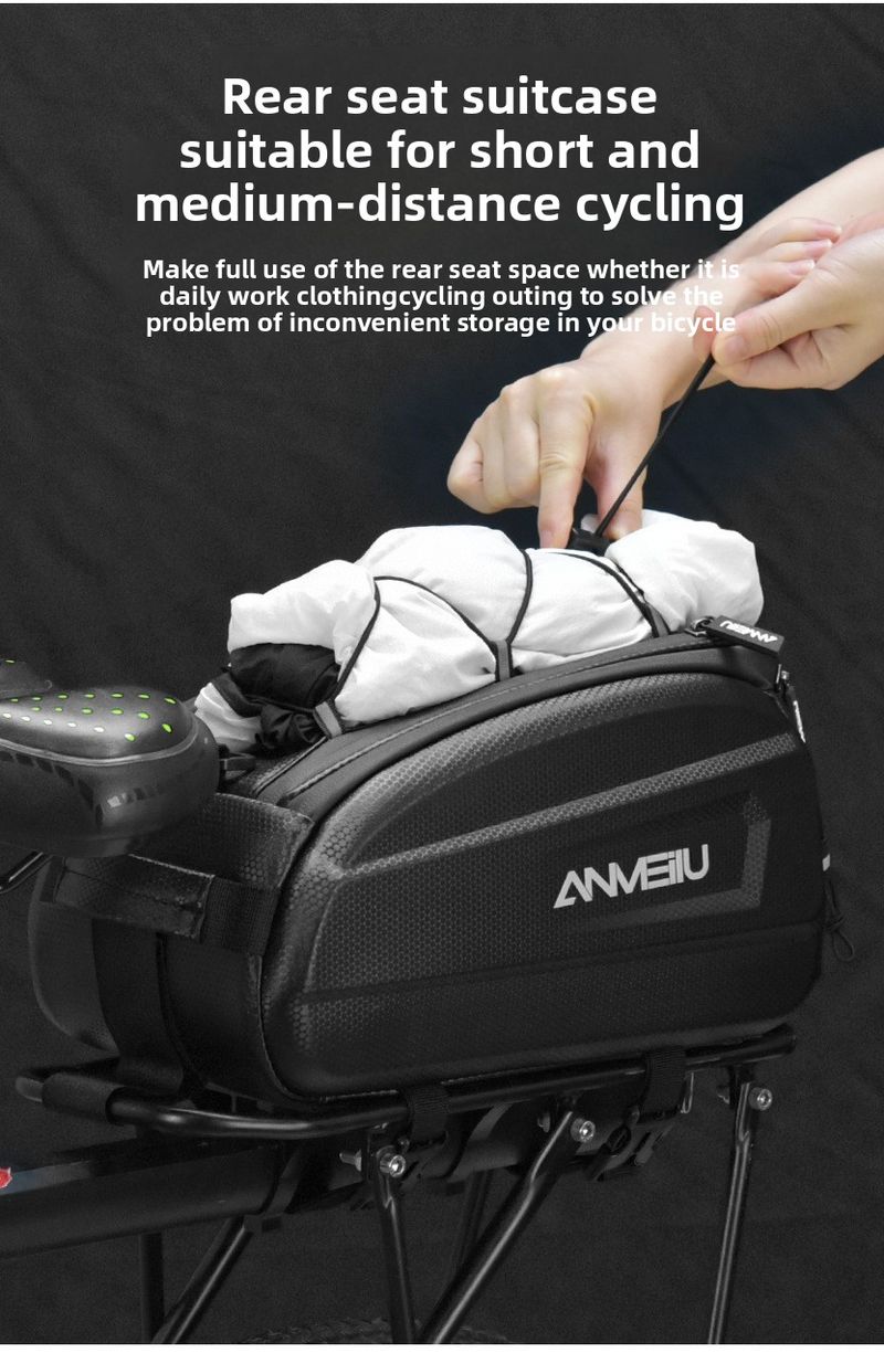 Mountain Rear Seat Delivery Elektrofahrrad Gepäckträger Fahrrad Hecktasche Fahrradzubehör Ausrüstung_voghion.com