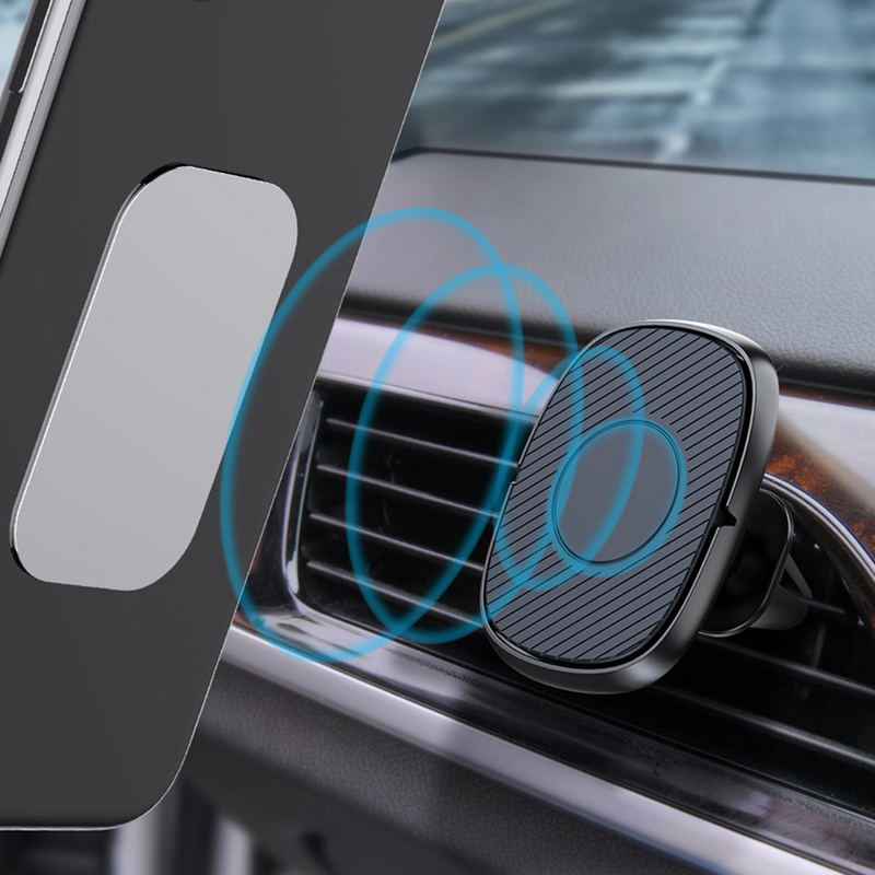 Kunjiuyou Universale Antiscivolo Magnetico Cruscotto per Auto Supporto per Telefono GPS Supporto per Presa d'Aria - S12_voghion.com