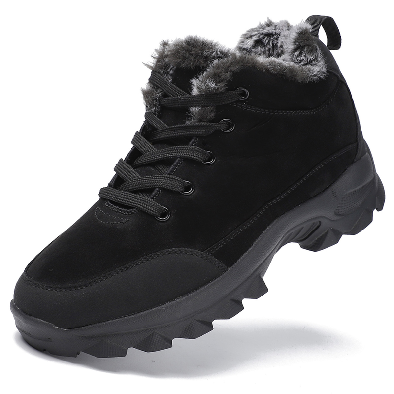 Herren Schnee Winter Fleece-gefütterte warme Outdoor-Leichtstiefel_voghion.com