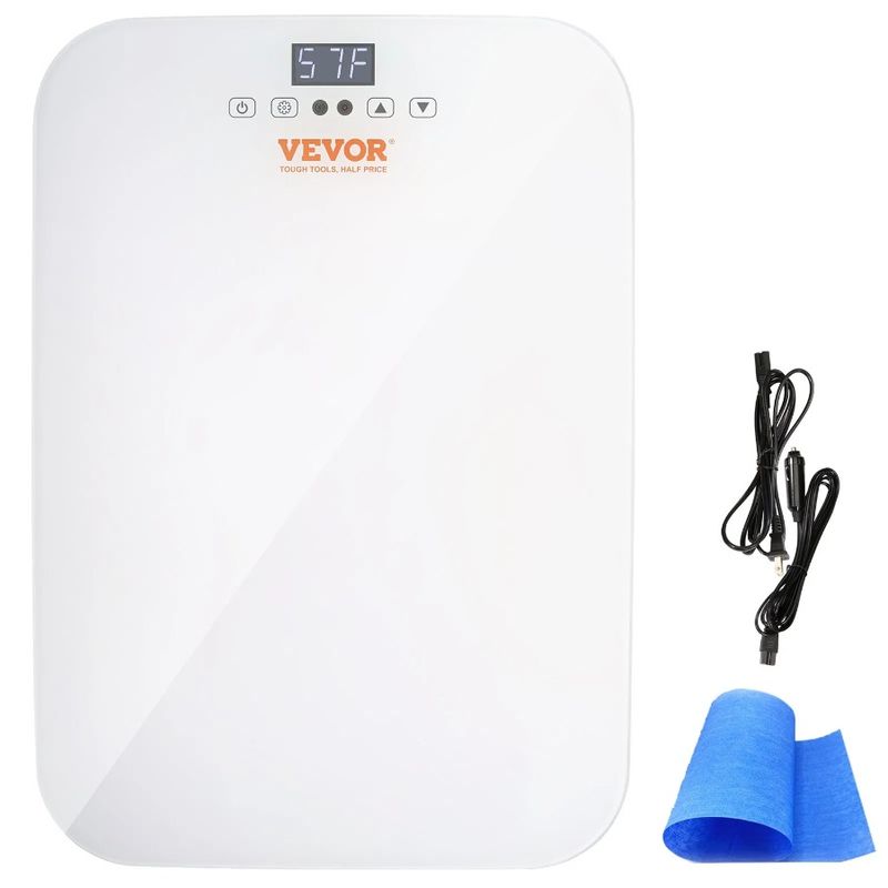 Car Fridges For Mini Portable Fridge Screen Control Touch Office Bedroom Beverage Refrigerator 20L Skincare With Small Temper_voghion.com