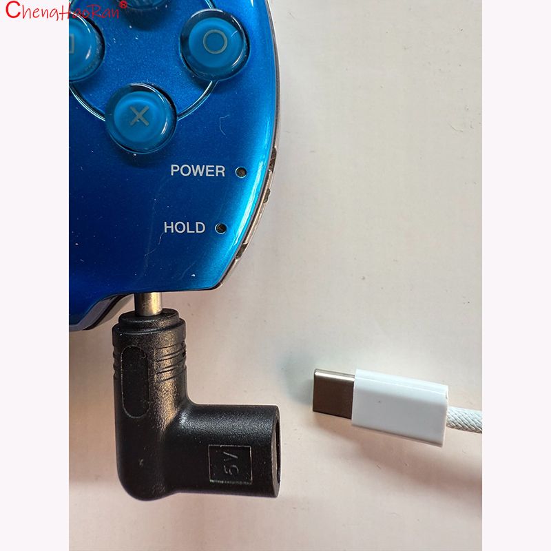 1/2/10PCS 5V Type-C To Power Charger For PSP 1000 2000 3000 Mini USB Charging Converter Adapter DC 4.9x1.7mm_voghion.com