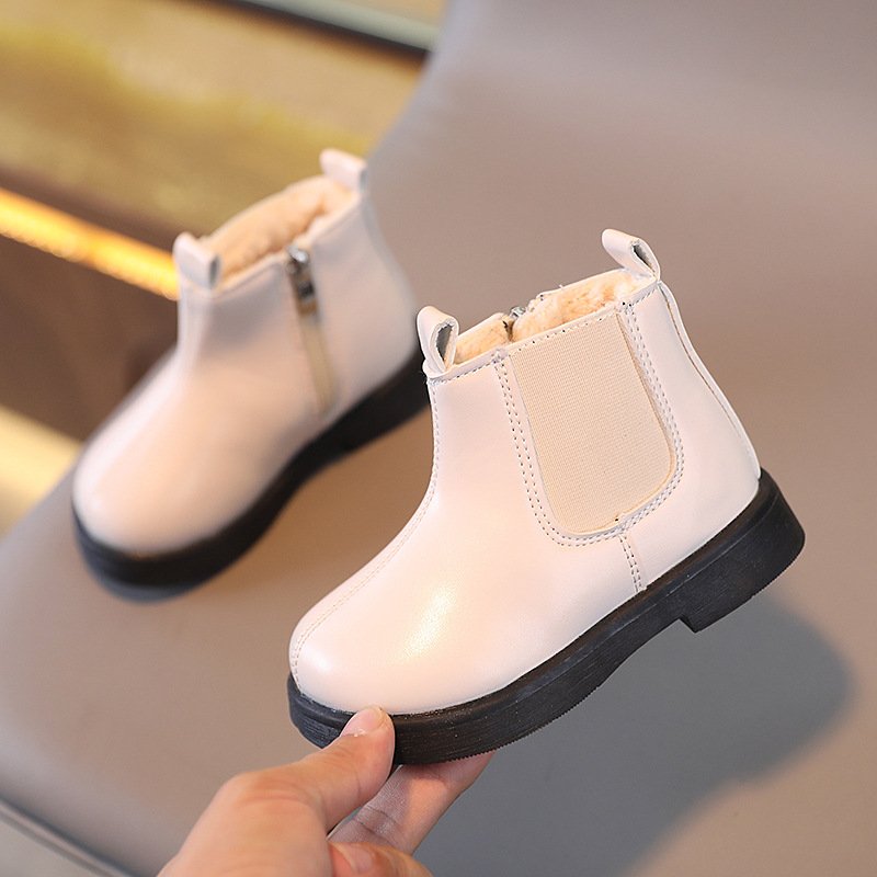 Nuovi stivali da neve alla moda per bambini, ragazzi, ragazze, in stile britannico, in cotone, antivento, caldi e alla moda_voghion.com