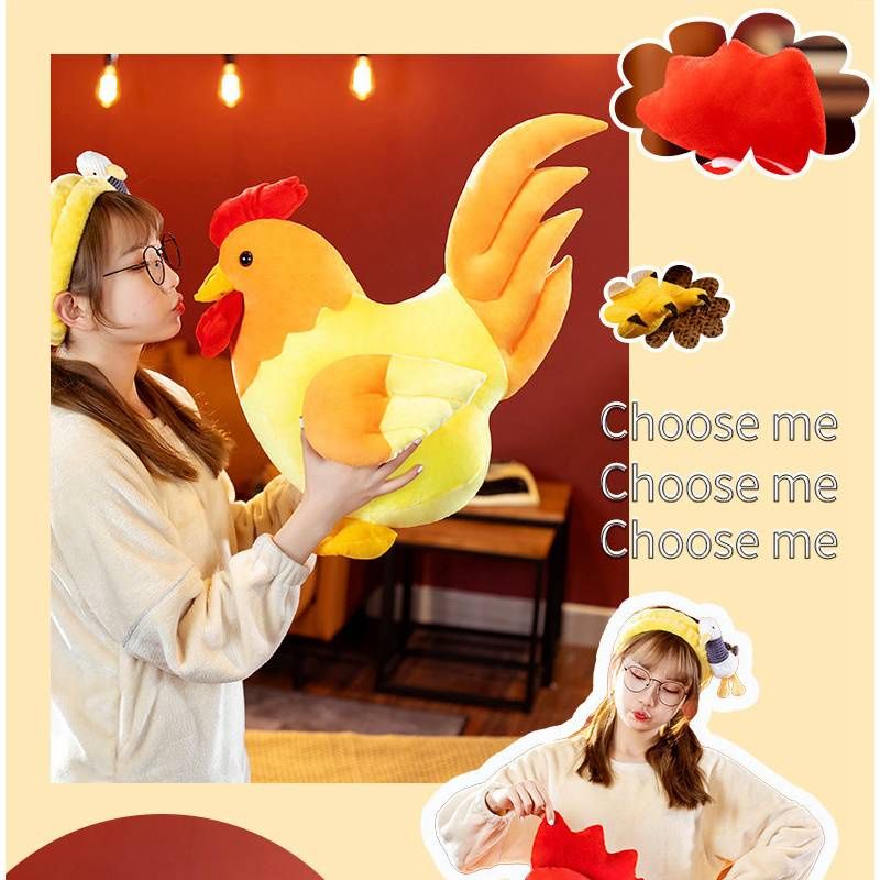 Plüschtier für Hahnenliebhaber_voghion.com