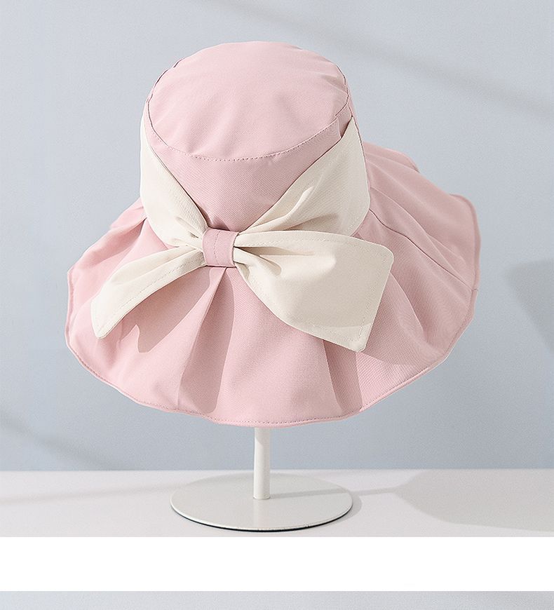 Cappello da donna 2024, cappello da sole estivo per l'inizio della primavera, cappello da sole versatile con tesa oversize e protezione UV_voghion.com