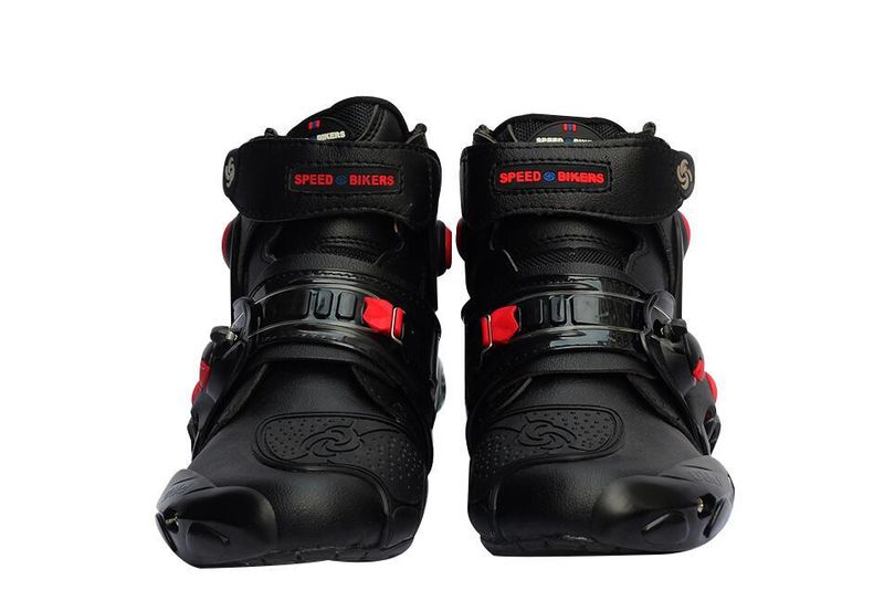 Sommarmotorcykelskor för män, korta, fallsäkra, kollisionssäkra, andningsbara, racingstövlar för fyra säsonger, motorcykelstövlar, terrängskor_voghion.com